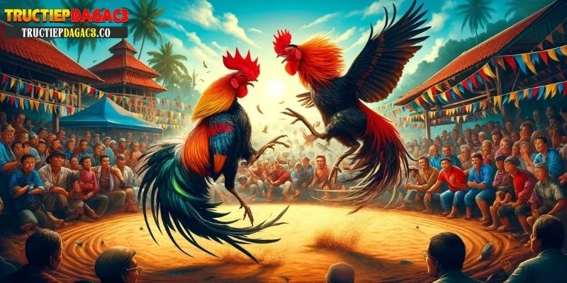 trực tiếp đá gà đòn thomo